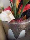 Vase Rong Argenté