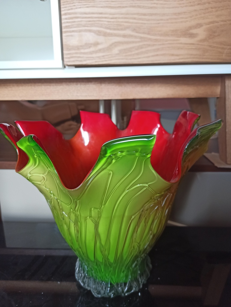 Vase vert Orangé