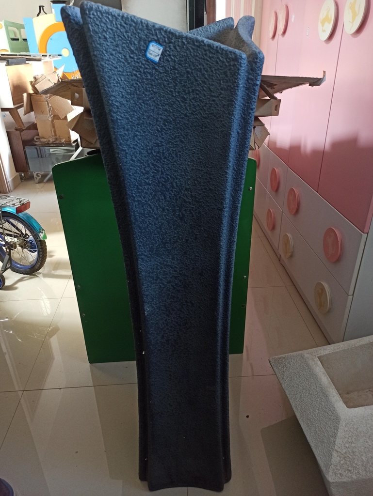 Vase plastique Gris Noir