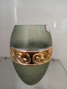 Vase Vert et doré