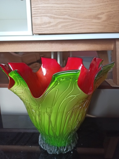 Vase vert Orangé